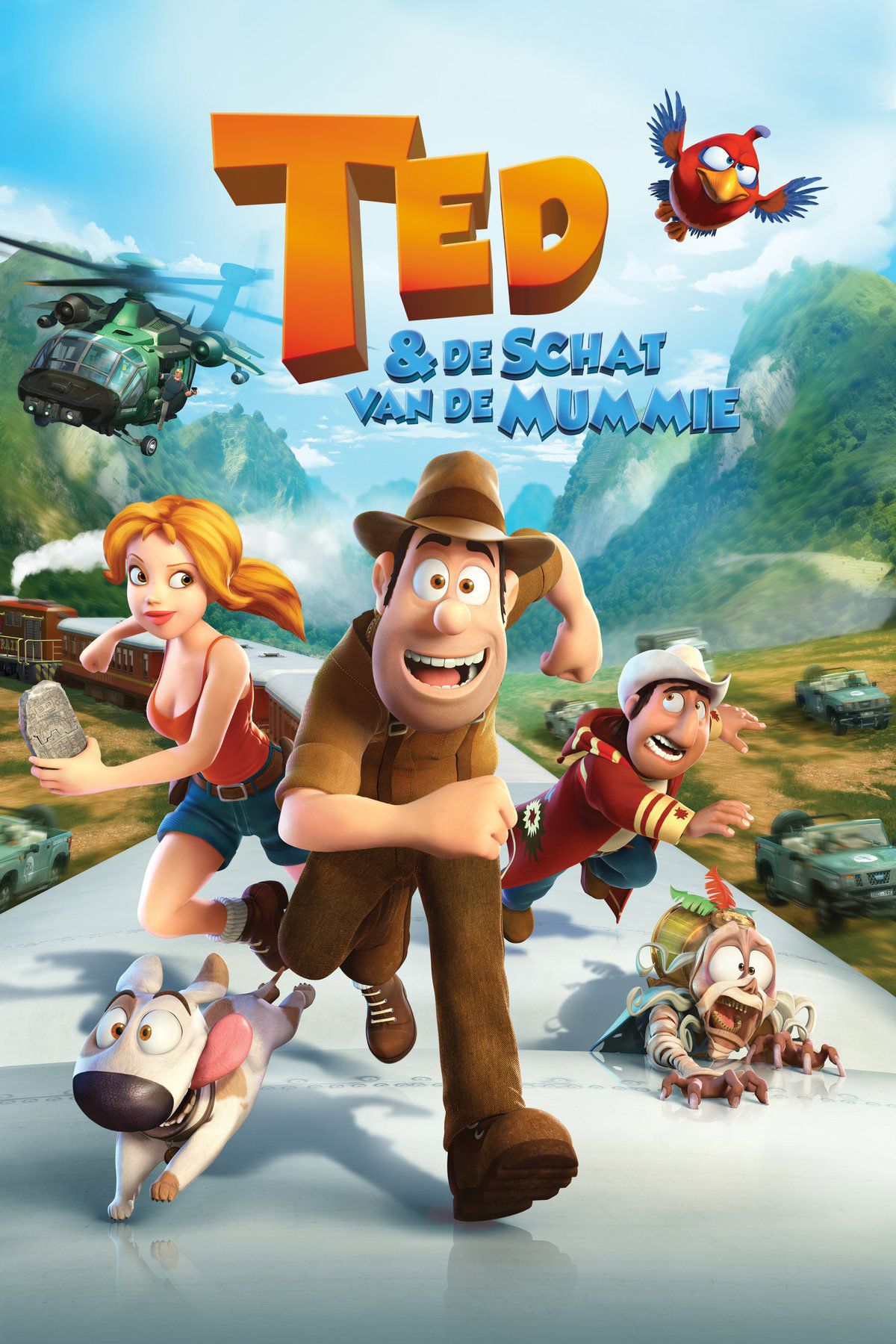 Ted en de schat van de mummie